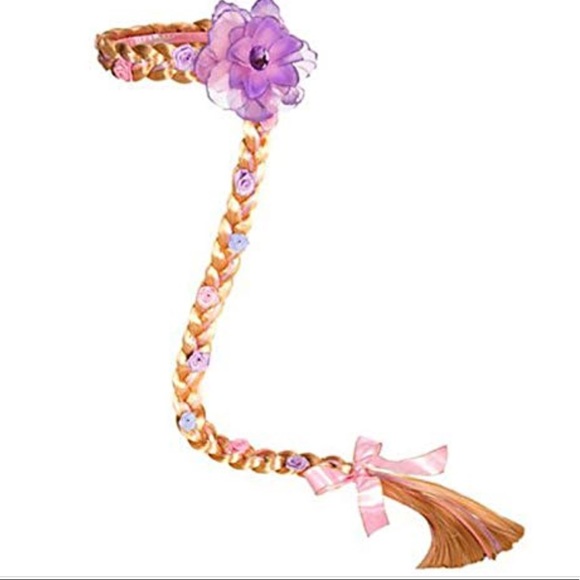Disney Other - Disney Store Tangled Rapunzel Hair Wig Braids 👸🏼